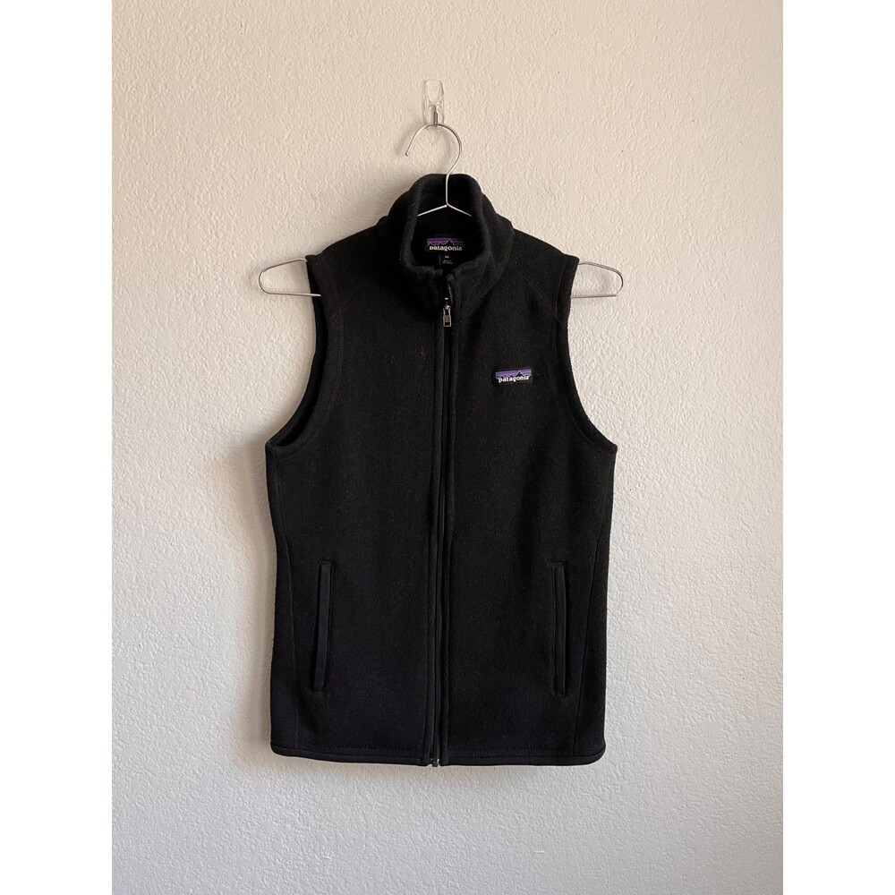 Patagonia Women's Better Sweater Vest in Black Size XS